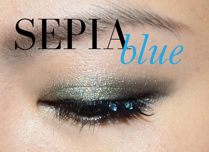 FOTD: Sepia Blue