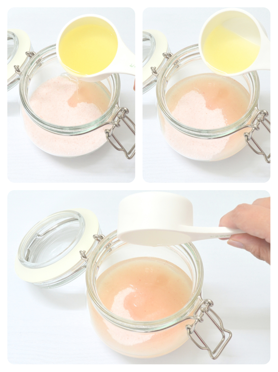 Salt and Coconut Oil Face Scrub Recipe