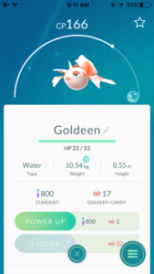 Goldeen Pokemon