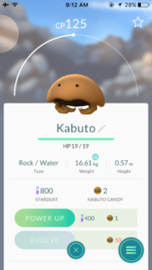 Kabuto Pokemon
