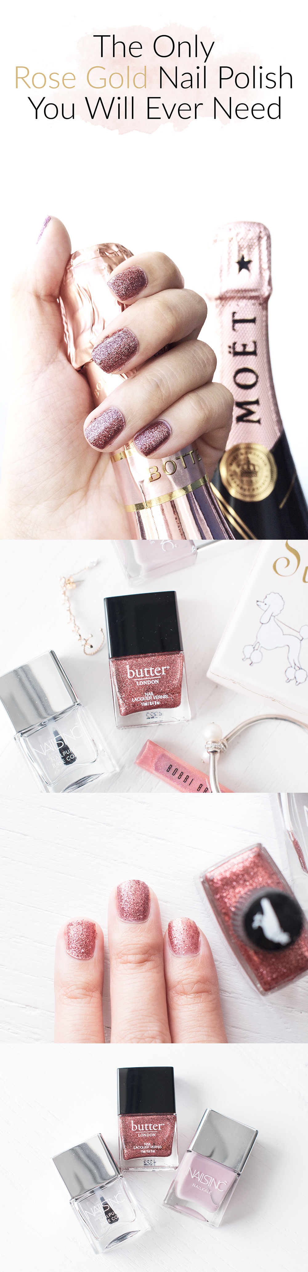Butter London Rosie Lee Rose Gold Nail Polish