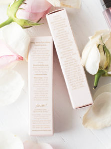 Jouer Cosmetics Lip Creme Packaging