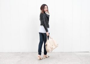 How to Wear a Leather Jacket by The Skinny Scout