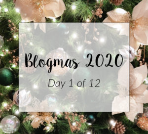 Blogmas 2020 Day 1 of 12